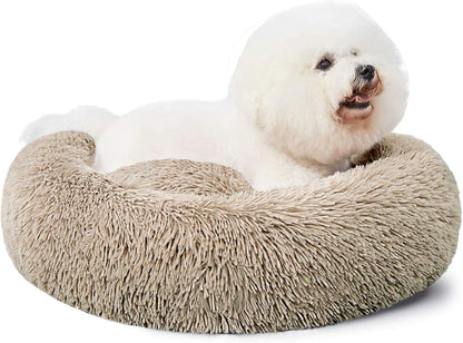 Calming Donut Cuddler Dog Bed – Medium & Large, 30"