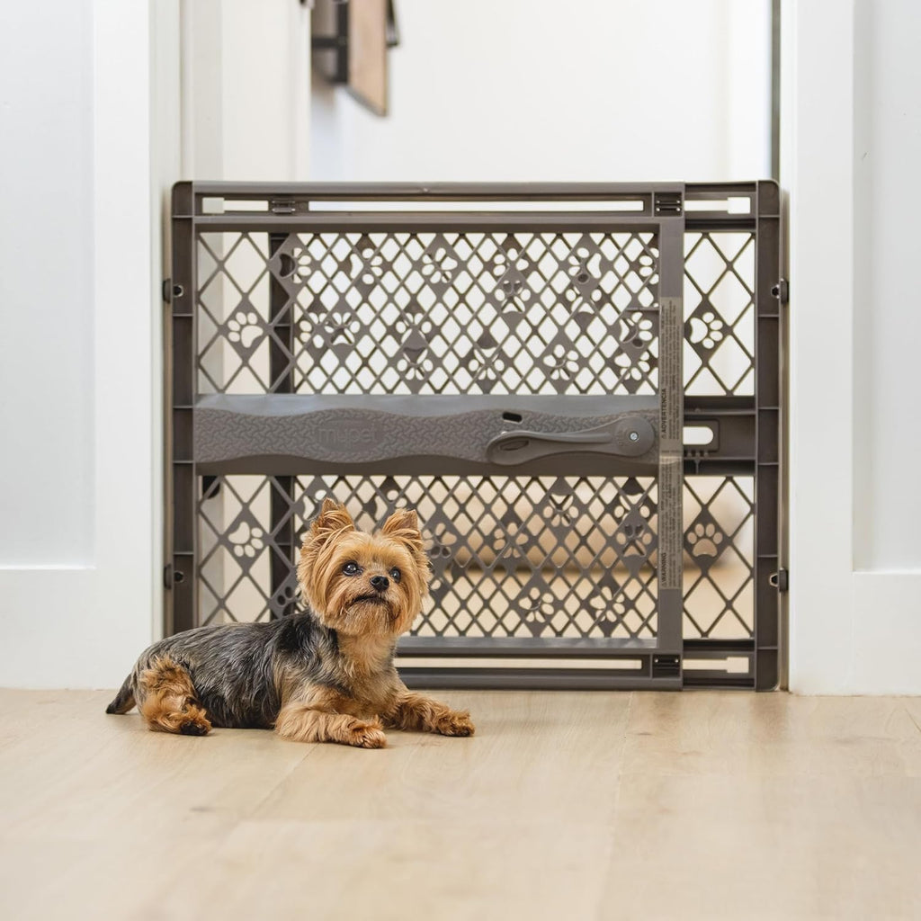 Expandable Pet Gate for Dogs 26-40" Wide Portable Gate