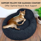 Calming Dog Bed for Small to Large Dogs Soft Donut Bed