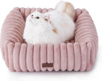 Orthopedic Dog Bed with Washable Cover for Small Dogs