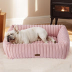 Orthopedic Dog Bed with Washable Cover for Small Dogs