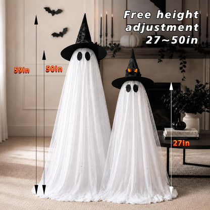 Light Up Ghost Halloween Decorations for Haunted House