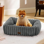 Orthopedic Dog Bed with Washable Cover for Small Dogs
