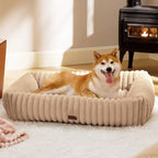 Orthopedic Dog Bed with Washable Cover for Small Dogs