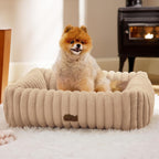 Orthopedic Dog Bed with Washable Cover for Small Dogs