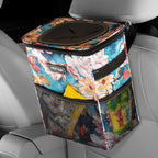 2 gallon black car trash can organizer for everyday driving road trips and travel
