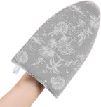Heat resistant garment steamer ironing glove for safe clothes steaming