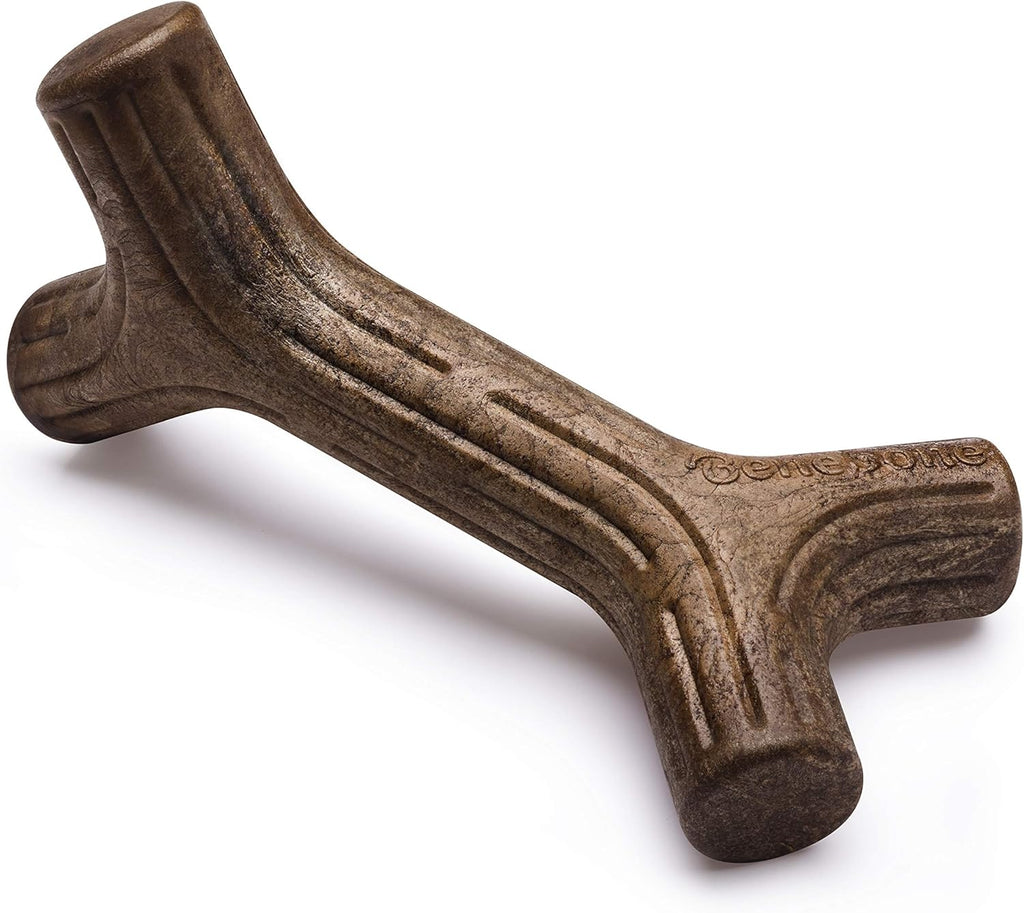 Benebone Maplestick Real Wood Durable Dog Chew Toy, Made in USA, Large