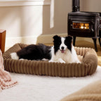 Orthopedic Dog Bed with Washable Cover for Small Dogs