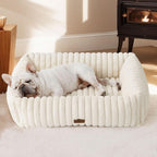 Orthopedic Dog Bed with Washable Cover for Small Dogs