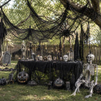 Black Halloween Cloth Decor for Haunted House Display