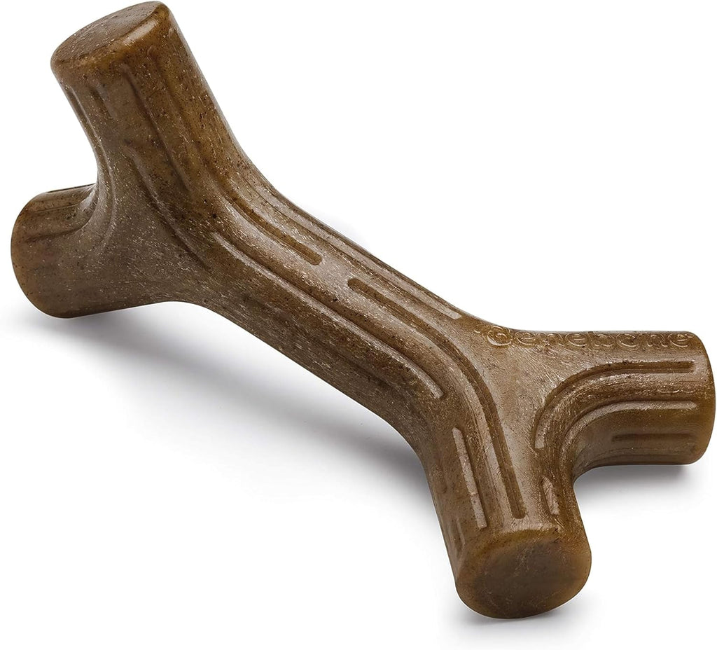 Benebone Maplestick Real Wood Durable Dog Chew Toy, Made in USA, Large