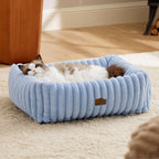 Orthopedic Dog Bed with Washable Cover for Small Dogs