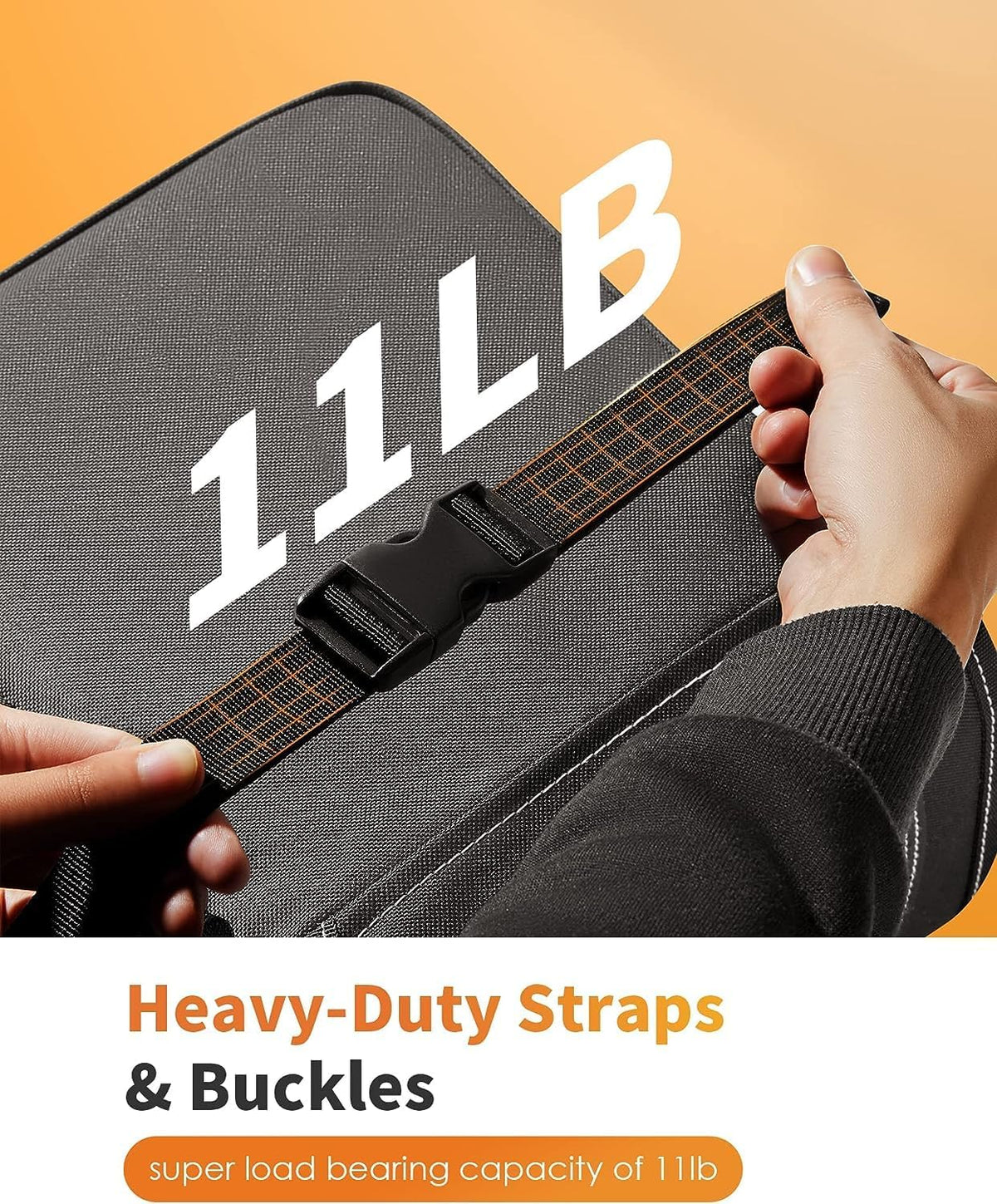 Portable car trash can for road trips travel and everyday vehicle use