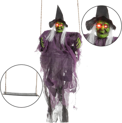 Two Halloween hanging decorations for porch and patio