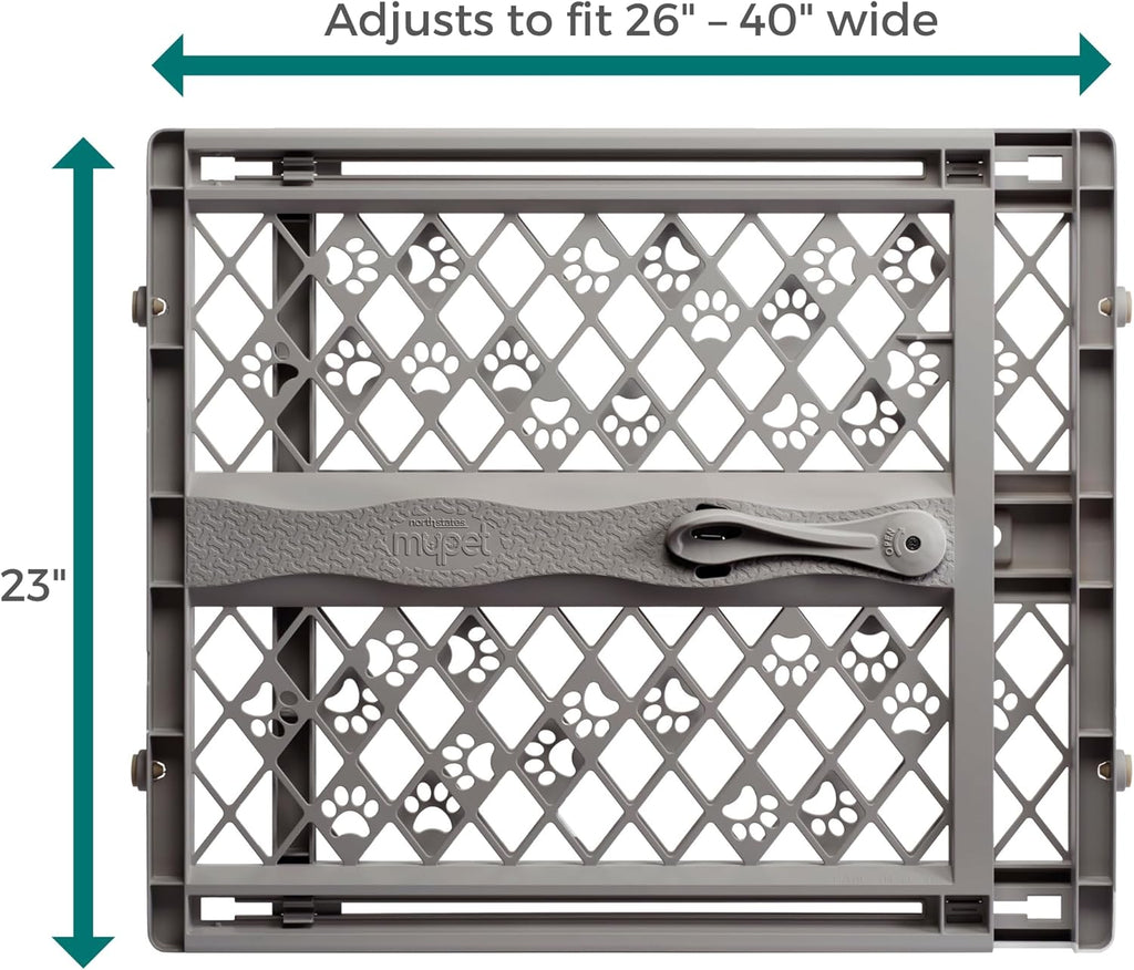 Expandable Pet Gate for Dogs 26-40" Wide Portable Gate