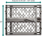 Expandable Pet Gate for Dogs 26-40" Wide Portable Gate