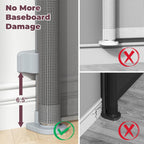 Retractable Baby Gate for Stairs, Doorways & Hallways