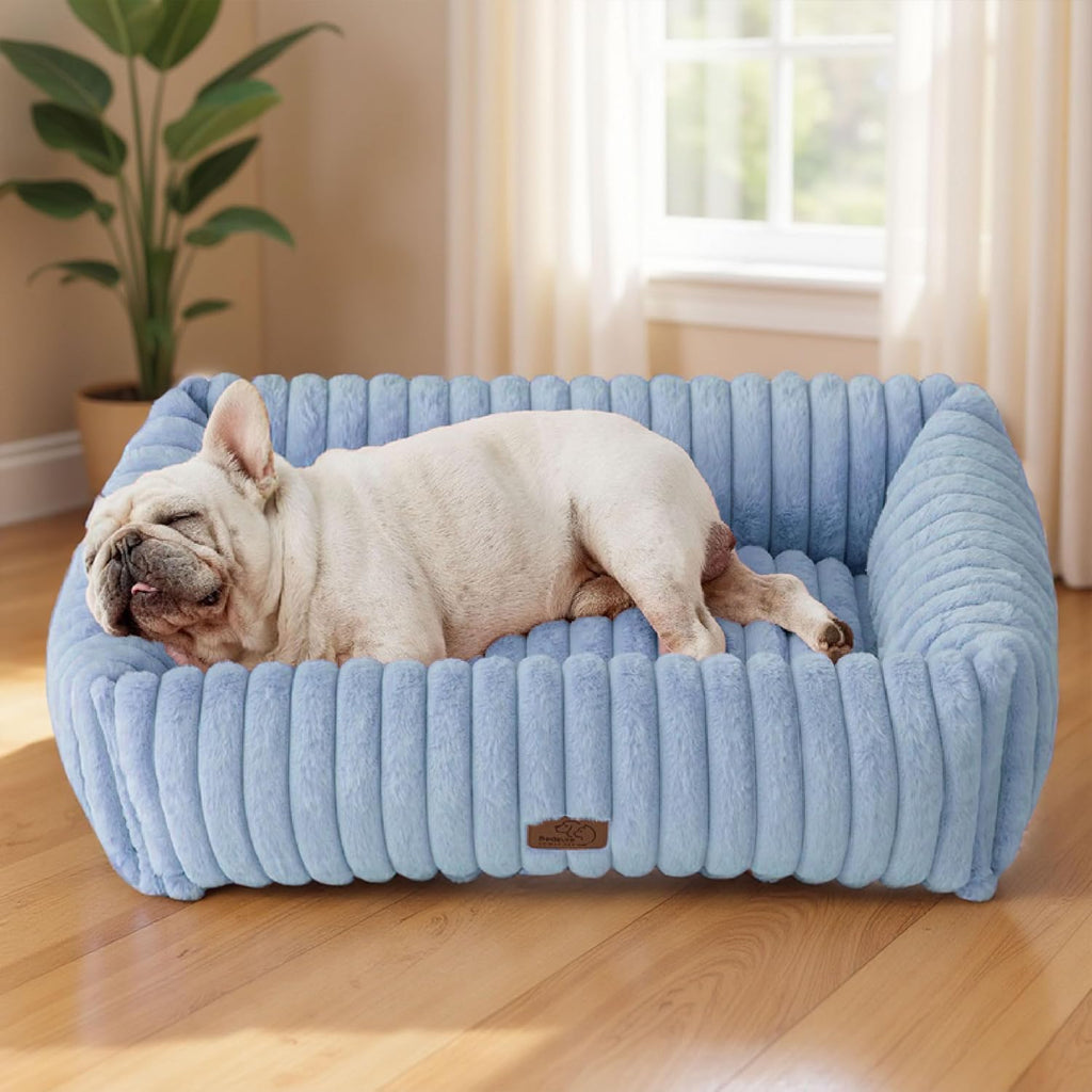 Orthopedic Dog Bed with Washable Cover for Small Dogs