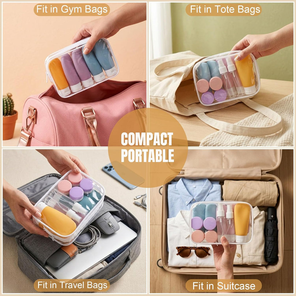 20 Pack Travel Bottles Set for Toiletries 