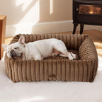 Orthopedic Dog Bed with Washable Cover for Small Dogs