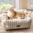 Orthopedic Dog Bed with Washable Cover for Small Dogs
