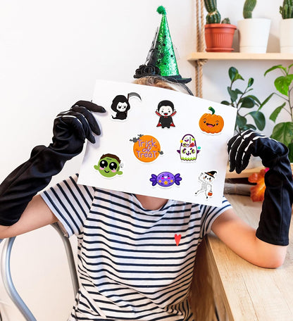 Waterproof Halloween vinyl stickers for crafts and gifts