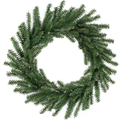 16" Mini Pine Artificial Christmas Wreath - Unlit