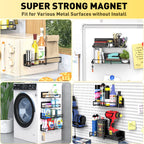 Magnetic Spice Rack Organizer 4 Pack