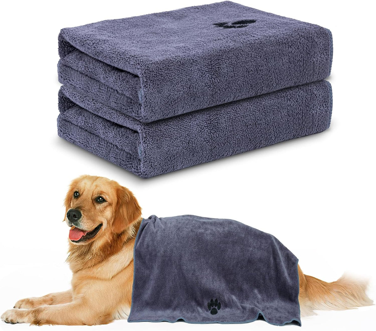 Soft skin-friendly towels for dogs with sensitive skin