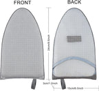 Garment steaming glove for use with handheld clothes steamers
