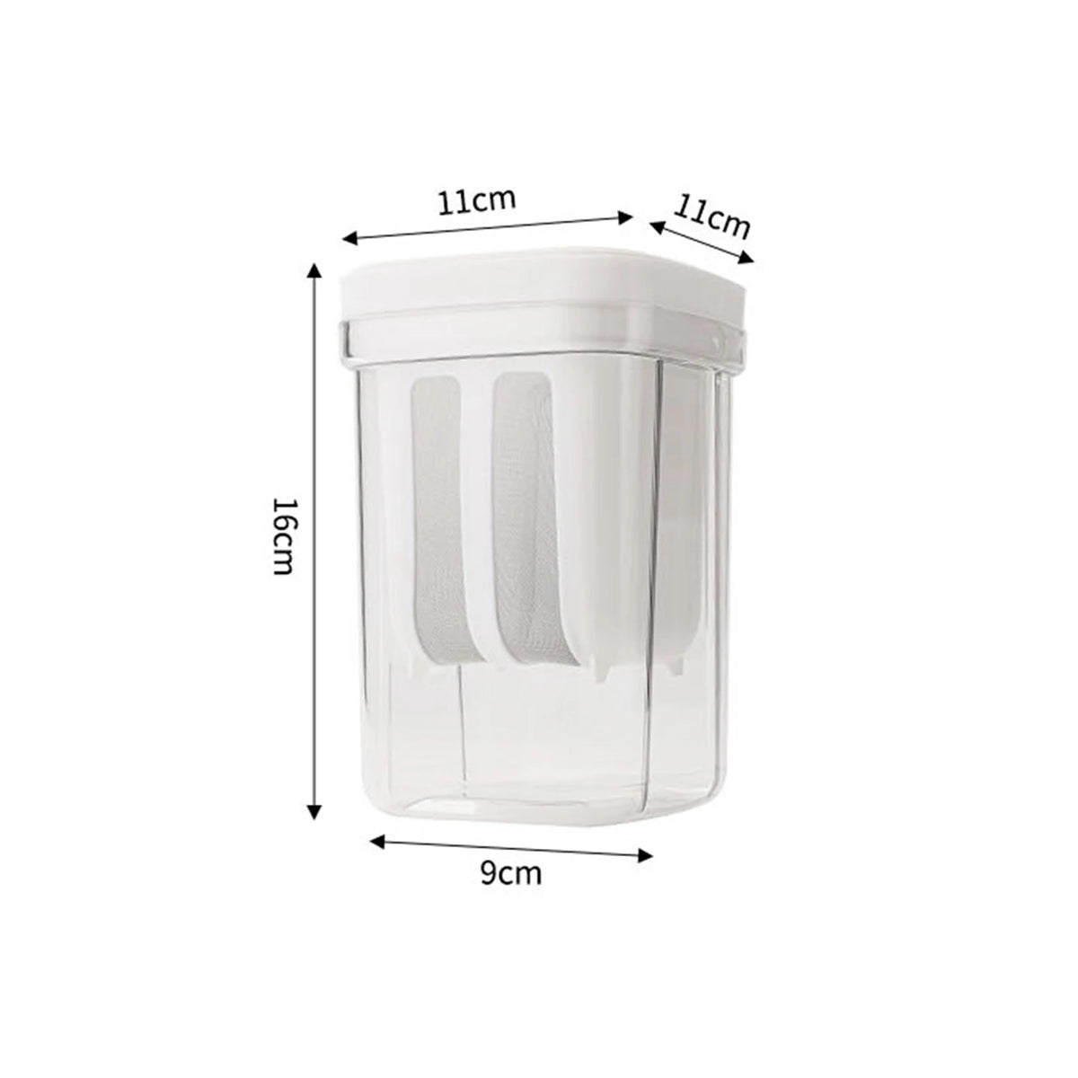 Round Greek yogurt strainer
