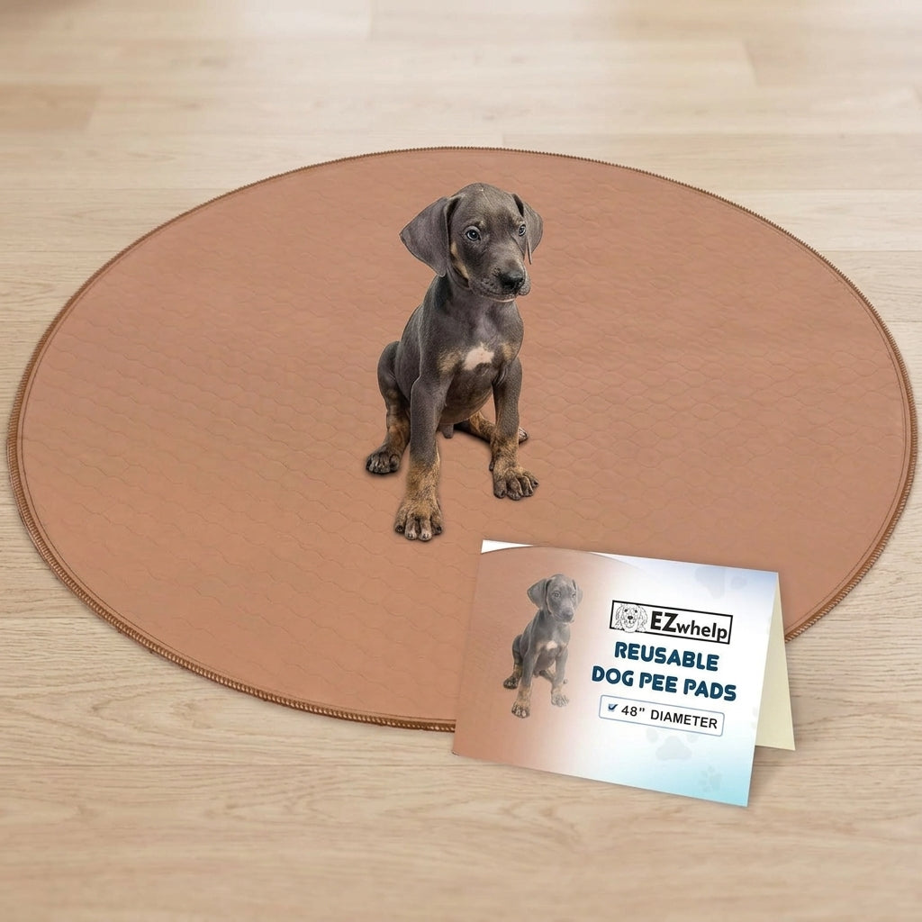48-inch washable puppy pee pad for indoor potty training and pet care