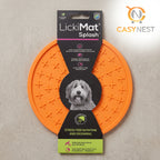 Dog Slow Feeder Lick Mat with Suction Cup for Bath Time