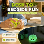 Cute glow-in-the-dark squeeze toy for teens and adults