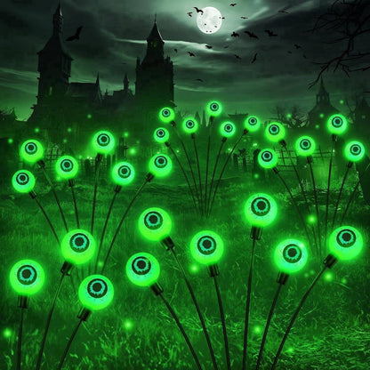 Solar Halloween Eyeball Path Lights 2 Pack