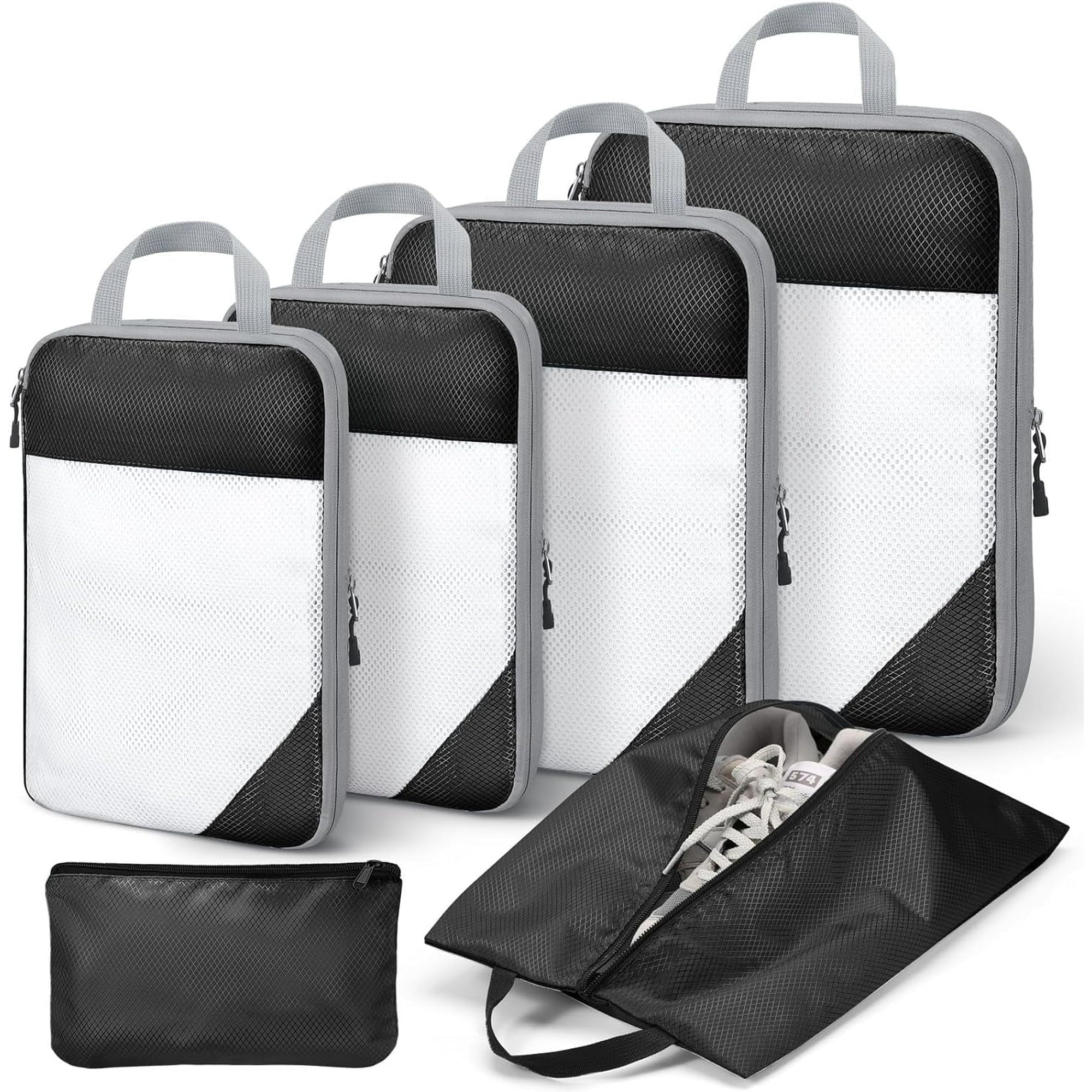 Packing Cubes Set Travel Luggage Organizers for Suitcases,