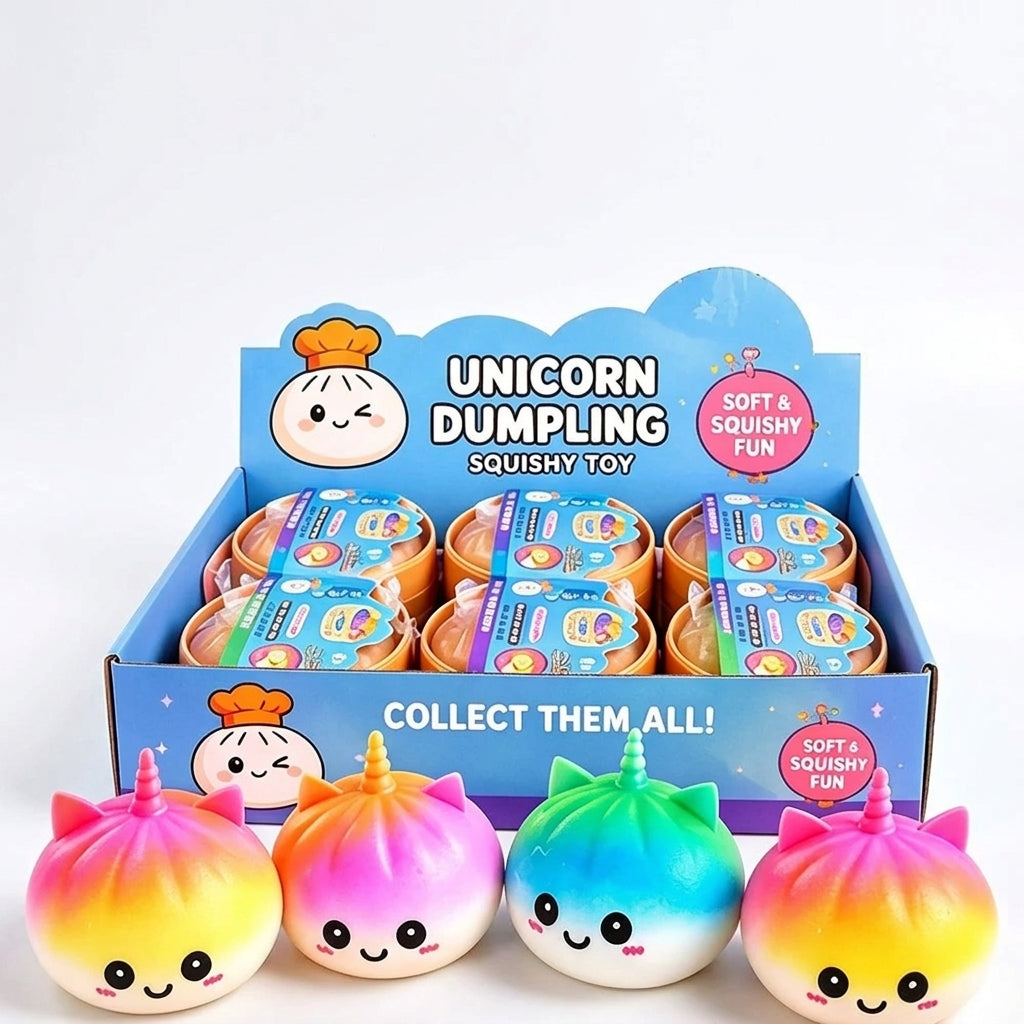 Kawaii purple squishy toy for collectors