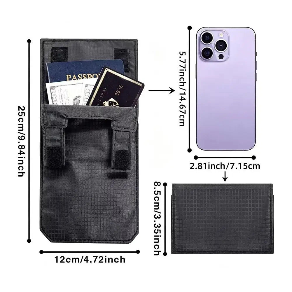 Anti-theft mini waist pouch passport holder - image 6