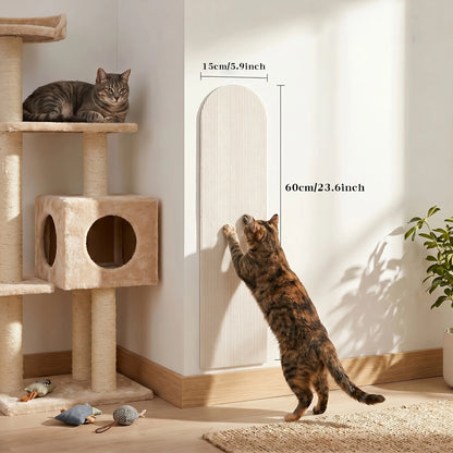 Light grey cat scratcher mat