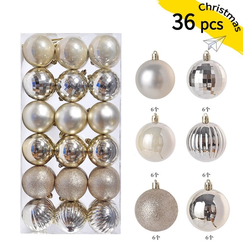 Mini Christmas ball ornaments set - image 30