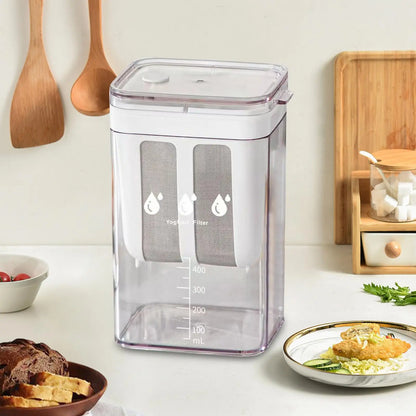 Greek yogurt strainer