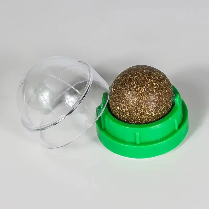 Catnip wall ball cat toy product features