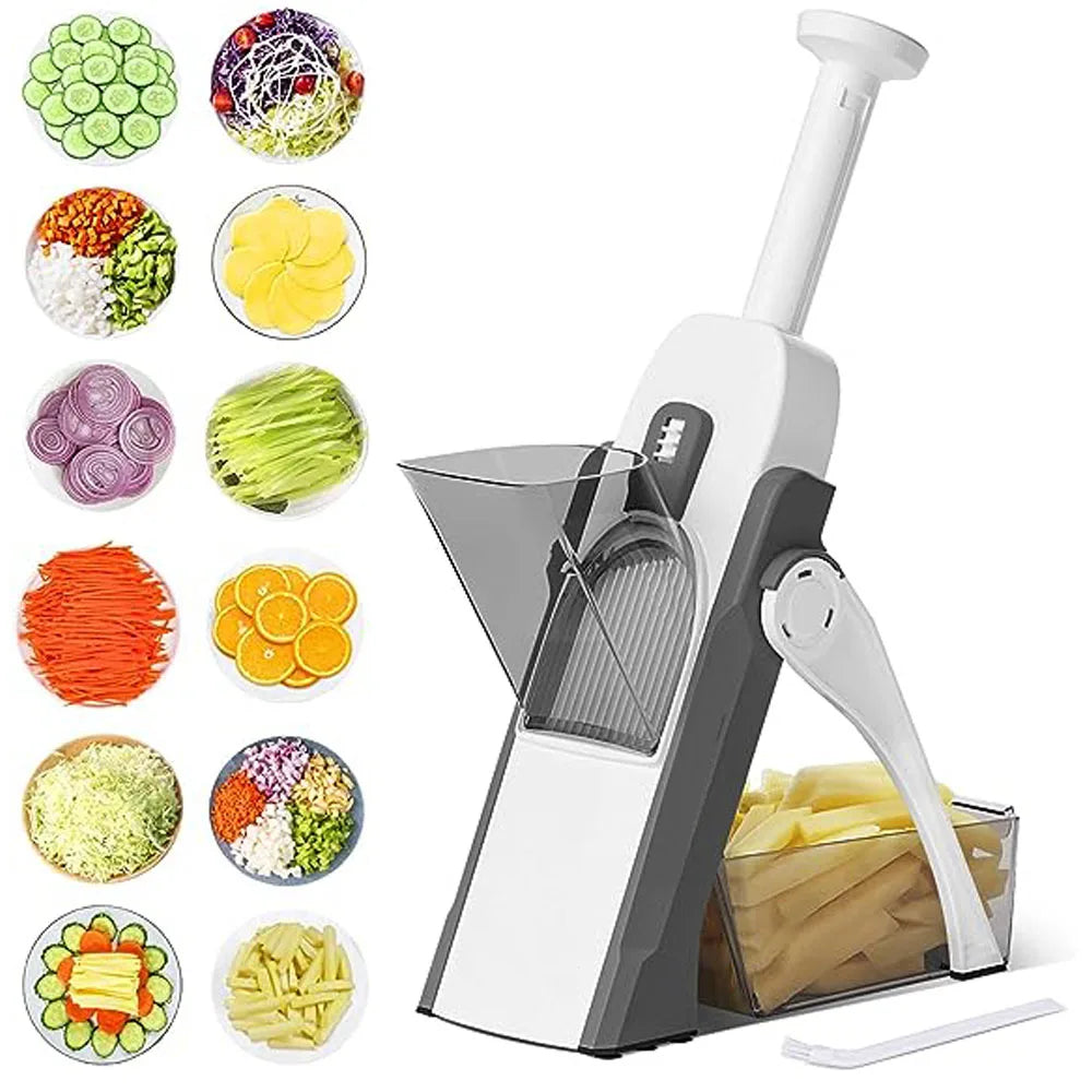 5-in-1 manual vegetable cutter