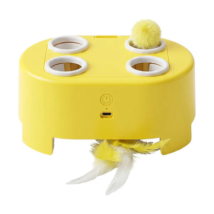 Automatic whack-a-mole cat toy size and dimensions