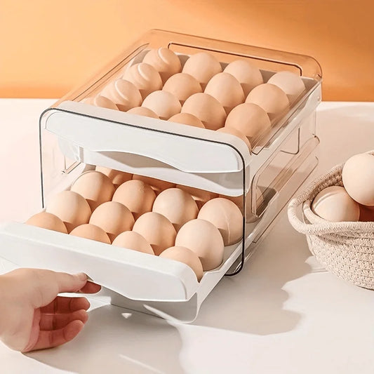 2-layer egg storage drawer