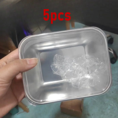 5 pc stainless steel lunch containers for meal prep