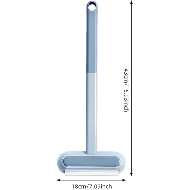 Blue reusable lint brush