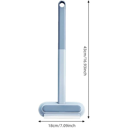 Blue reusable lint brush
