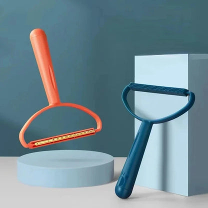 Double-sided pilling scraper